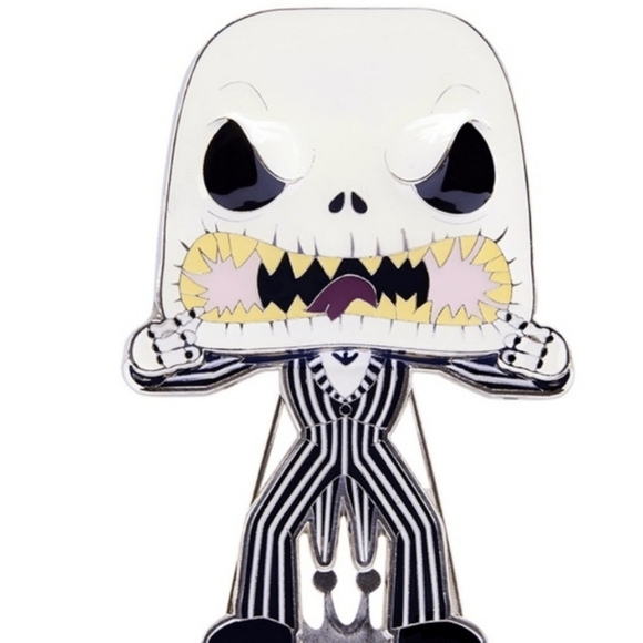 Funko pop disney nightmare before Christmas pop pin jack skellington new - Picture 2 of 4